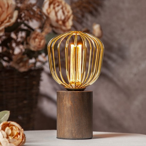 Meleg színű LED szabályozható dekoratív  izzó E27, 4 W Soft Glow – Star Trading-image-1