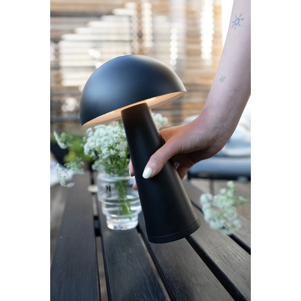 Fekete LED asztali lámpa (magasság 26,5 cm) Fungi – Markslöjd-image-2