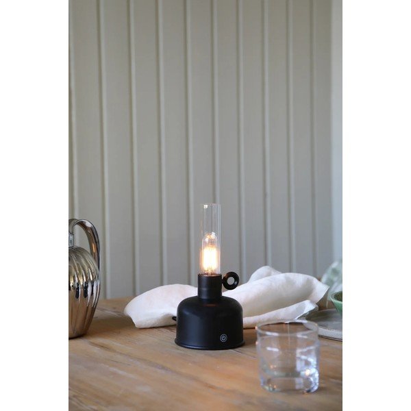 Fekete LED asztali lámpa (magasság 22 cm) Astrid – Markslöjd-image-1