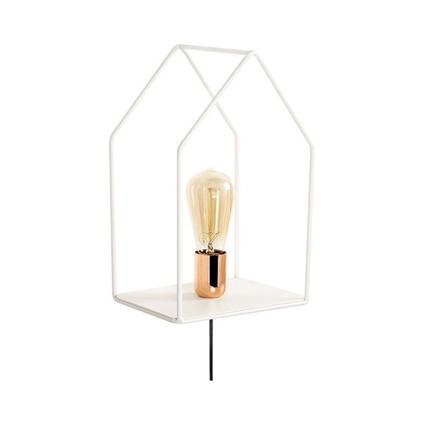 Simon rézszínű fém falilámpa - Opviq lights-image-1