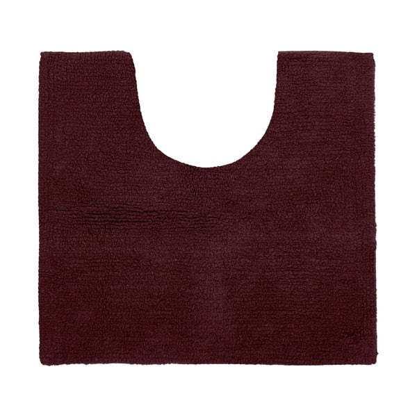 Borvörös fürdőszobai kilépő 50x45 cm Riva - Tiseco Home Studio
