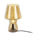Glass mustársárga üveg asztali lámpa, magasság 25 cm - Leitmotiv