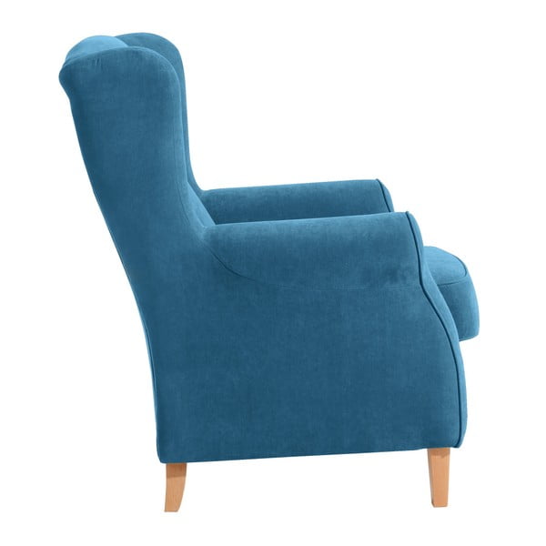 Lorris petróleum kék füles fotel - Max Winzer-image-2