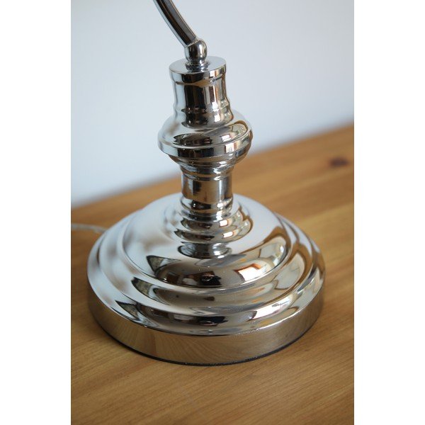 Ezüstszínű asztali lámpa (magasság 22,5 cm) Bankers – Markslöjd-image-3
