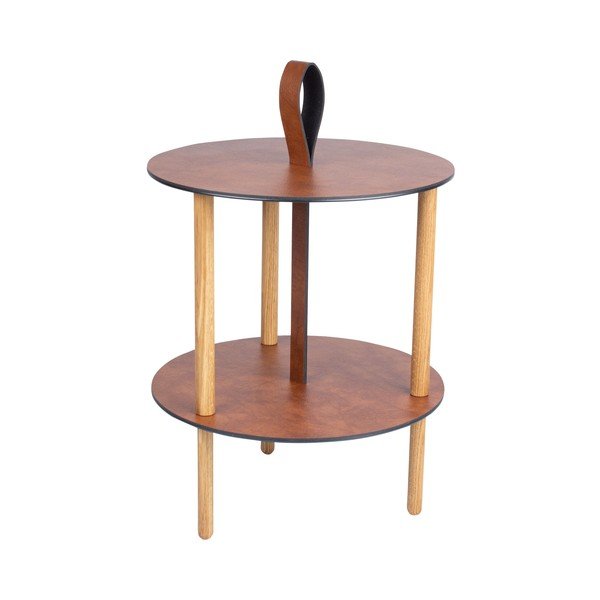 Kerek tárolóasztal ø 38 cm Strap S Bull – LIND DNA