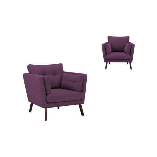 Elena lila fotel - Mazzini Sofas-image-2