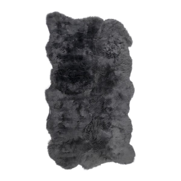Janna sötétszürke hosszú szálas szőrme szőnyeg, 180 x 120 cm - Arctic Fur
