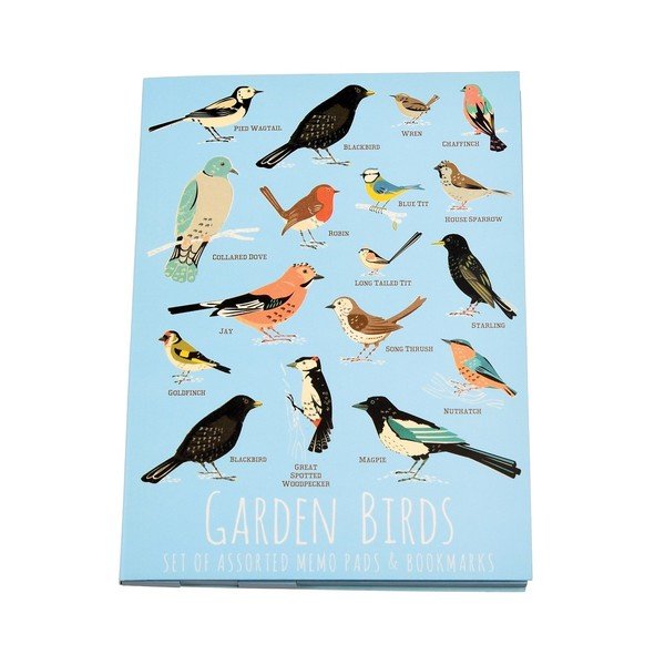 Garden Birds öntapadós jegyzettömb szett - Rex London-image-2