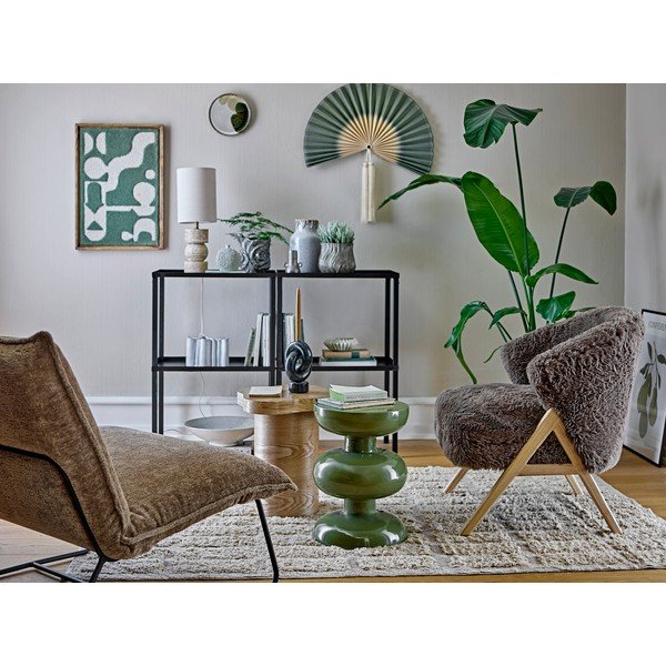 Matt tárolóasztal 46x46 cm Elmer – Bloomingville-image-3