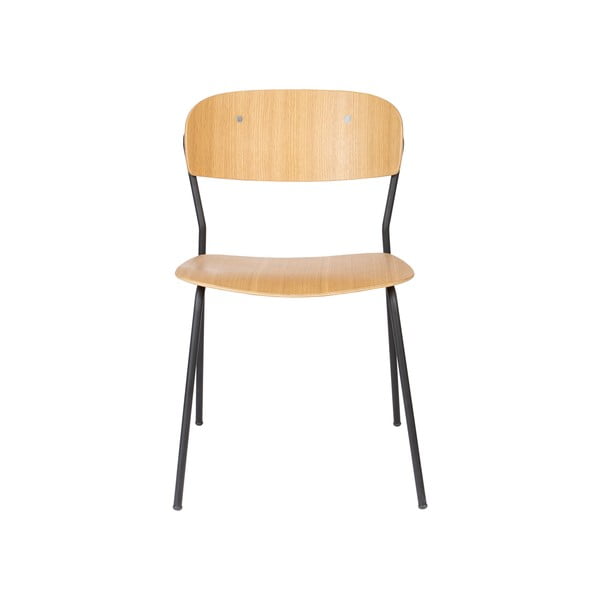 Étkezőszék szett nyárfa dekorral 2 db-os Jolien - White Label-image-2