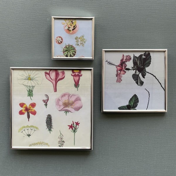 Ezüstszínű fém álló-fali képkeret 16x16 cm Sweet Memory – Zilverstad-image-3