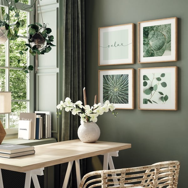 Kép készlet 4 db-os 30x30 cm Relax-image-1