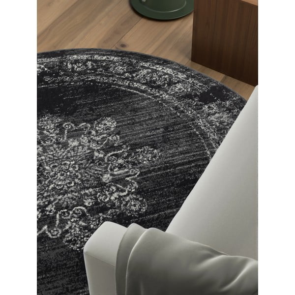 Szürke kerek szőnyeg ø 160 cm Gloria Lydia – Hanse Home-image-2