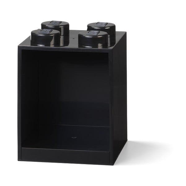 Brick 4 gyerek fekete fali polc - LEGO®-image-1