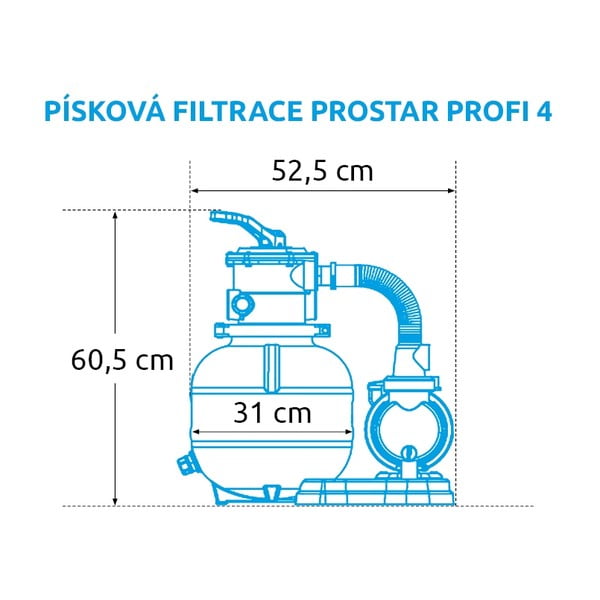 Homokszűrő ProStar Profi 6 m3/h – Marimex-image-1