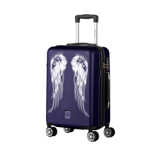Wings sötétkék bőrönd, 44 l - Berenice