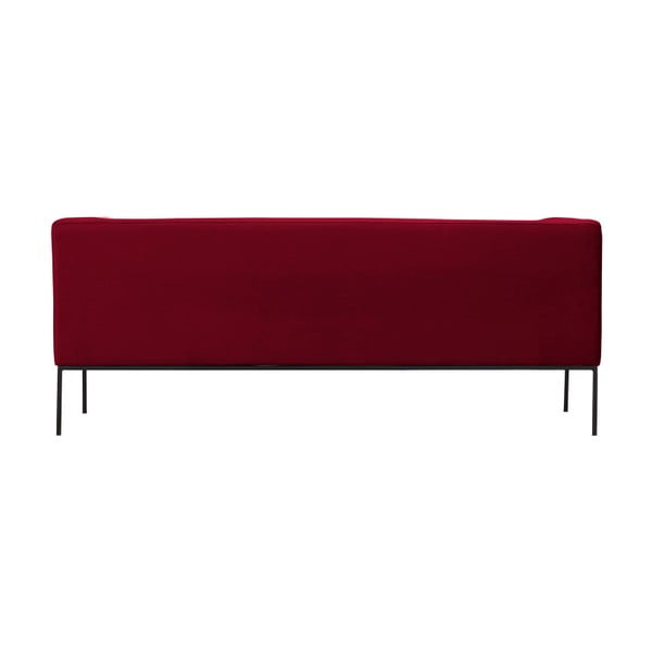 Neptune piros bársony kanapé, 195 cm - Windsor & Co Sofas-image-4