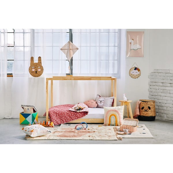 Egyszemélyes pamut gyerek ágyneműhuzat 140x200 cm Lama – Bonami Selection-image-2