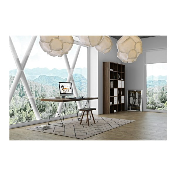 Trestle iróasztal fém lábakkal, 160 x 90 cm - TemaHome-image-4