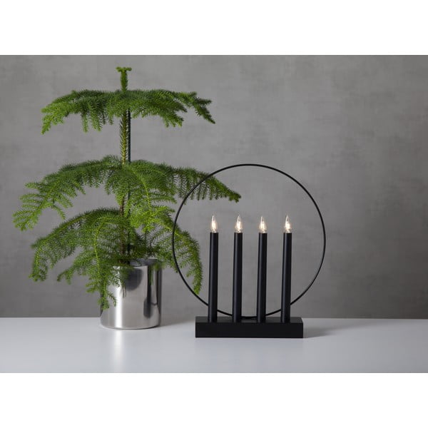 Fekete fénydekoráció Glossy – Star Trading-image-3