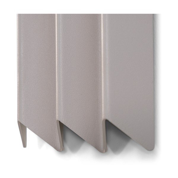 Szürkésbarna fém fali fogas polccal 13 cm Sensu – Spinder Design-image-4