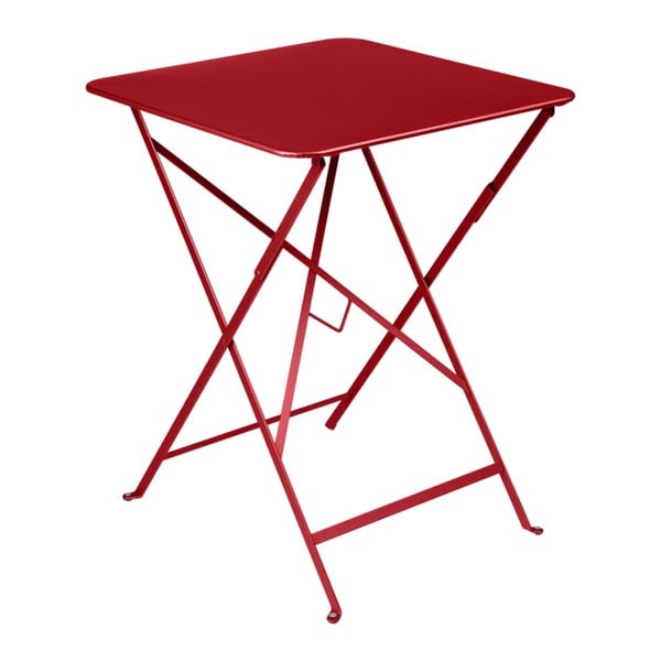 Bistro piros kerti asztalka, 57 x 57 cm - Fermob