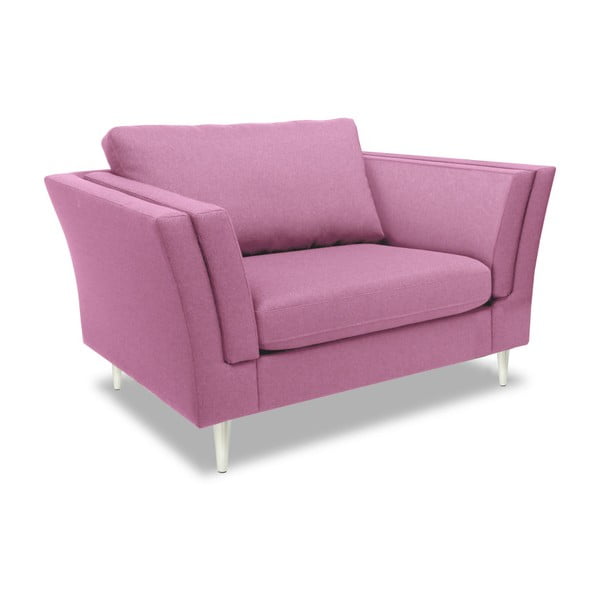 Connor rózsaszín fotel - Vivonita