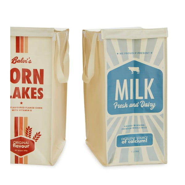 Műanyag szelektív szemetes készlet 3 db-os 28 l Retro – Balvi-image-3