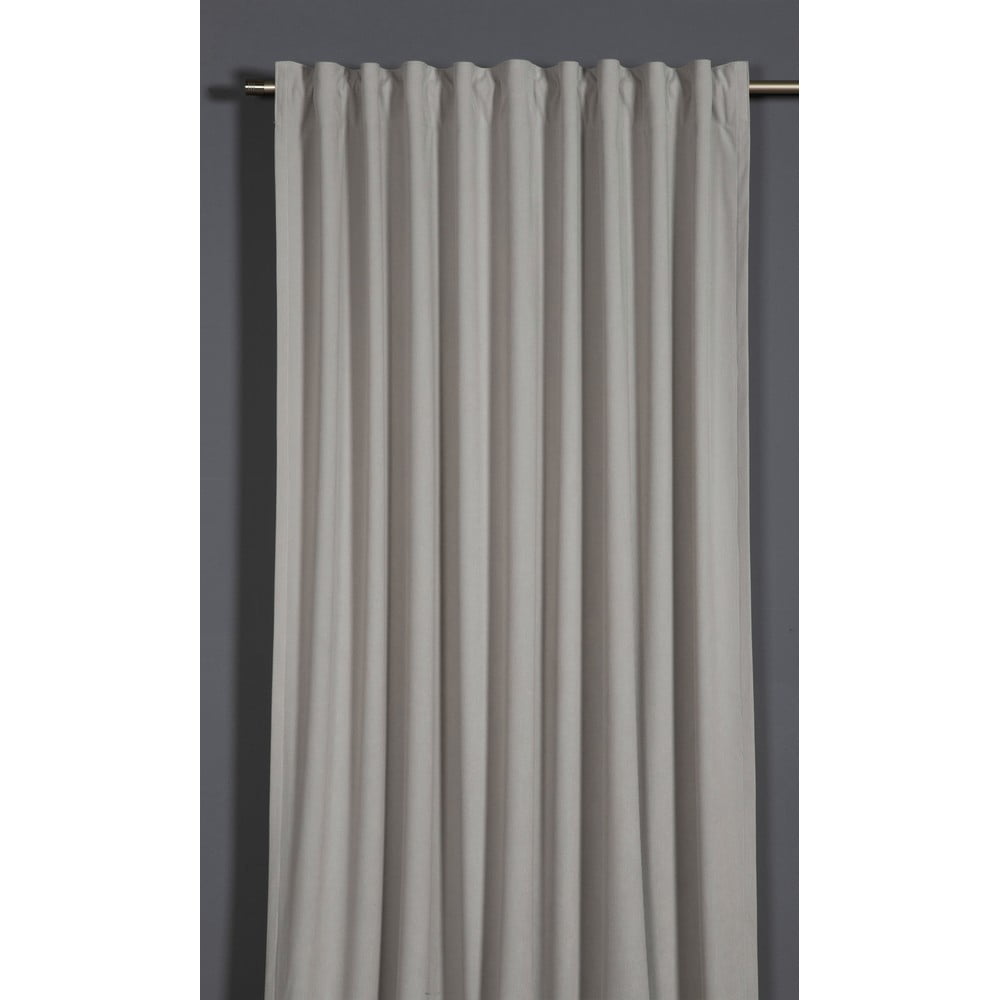 Szürke függöny 135x245 cm Kord Sehlbach