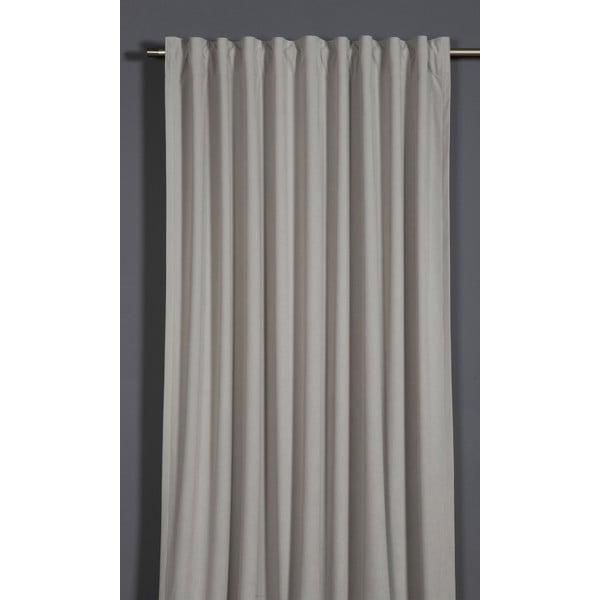 Szürke függöny 135x245 cm Kord – Sehlbach