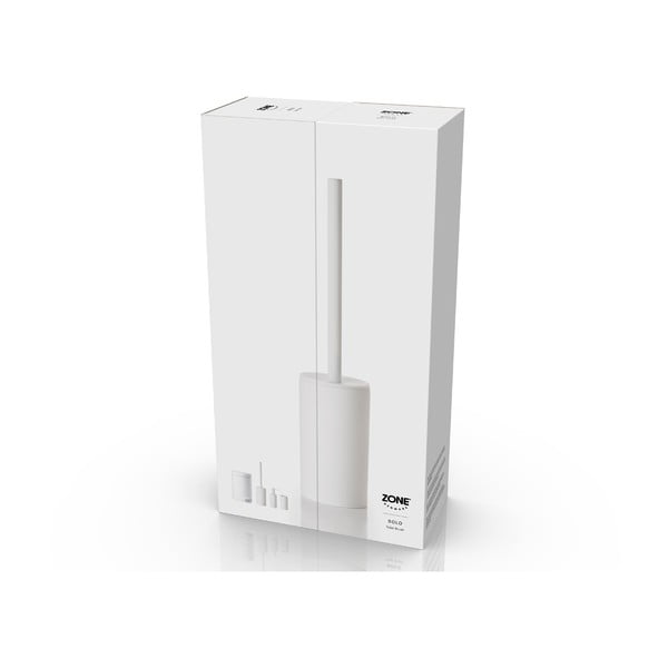 Solo White fehér porcelán WC-kefe - Zone-image-2