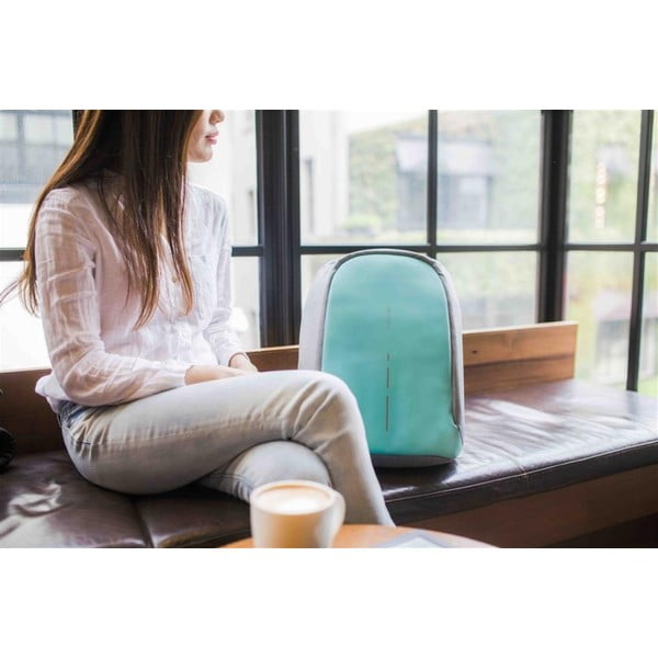 Bobby Compact világoszöld lopásbiztos hátitáska - XD Design-image-1