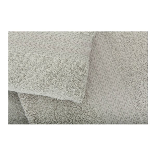 Rainbow 2 db-os szürke színű pamut törölköző és kéztörlő szett-image-1