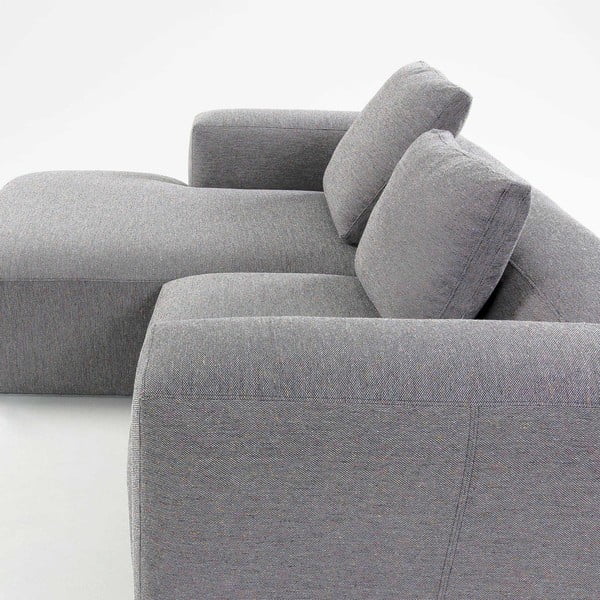 Világosszürke kanapé párna, 70 x 50 cm - La Forma-image-3