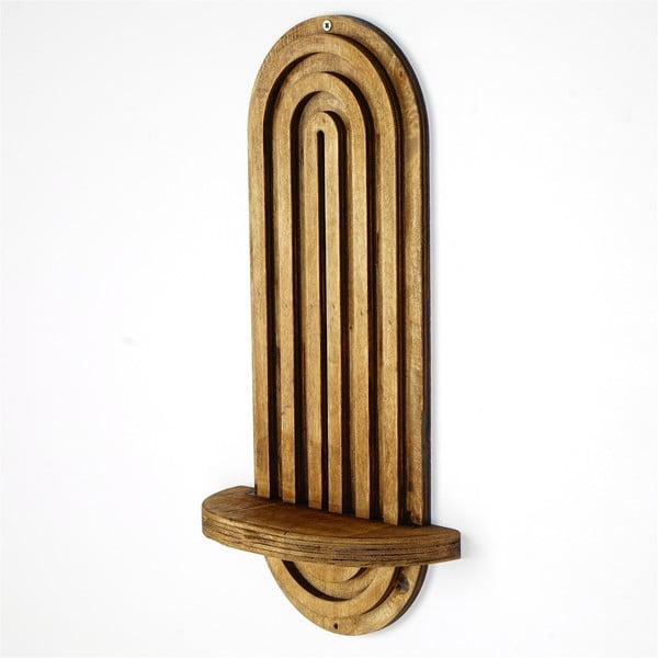 Natúr színű fali polc 40 cm Raf – Kalune Design-image-2