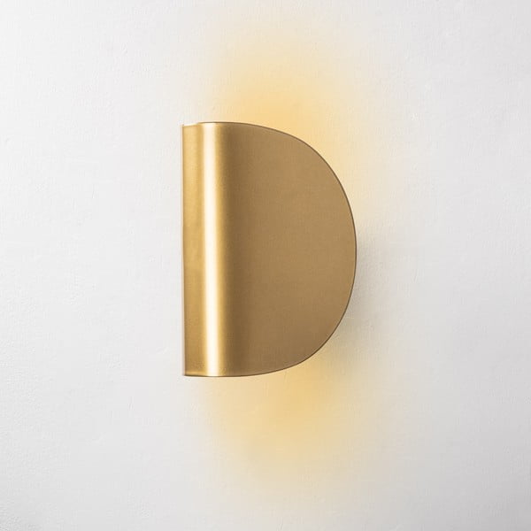 Aranyszínű LED fali lámpa Heybe – Opviq lights-image-2