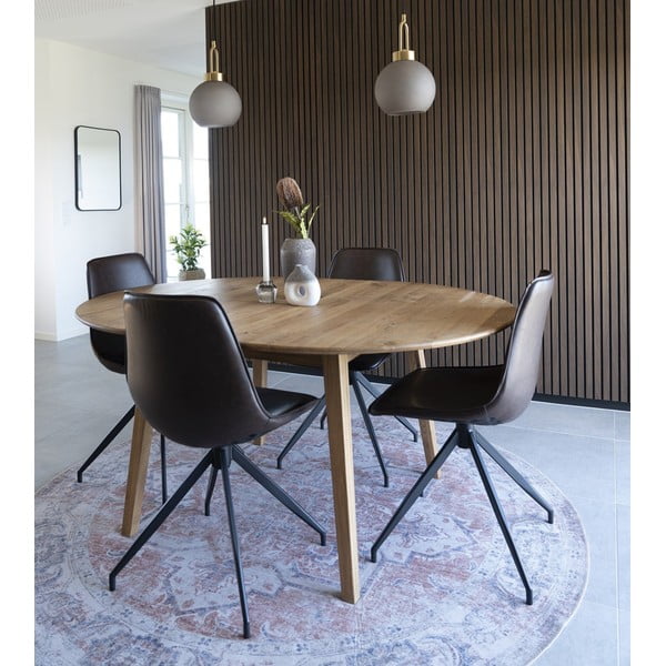 Barna étkezőszék szett 2 db-os Monaco – House Nordic-image-1