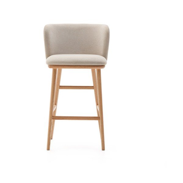 Bézs bárszék (ülésmagasság 65 cm) Ciselia – Kave Home-image-3