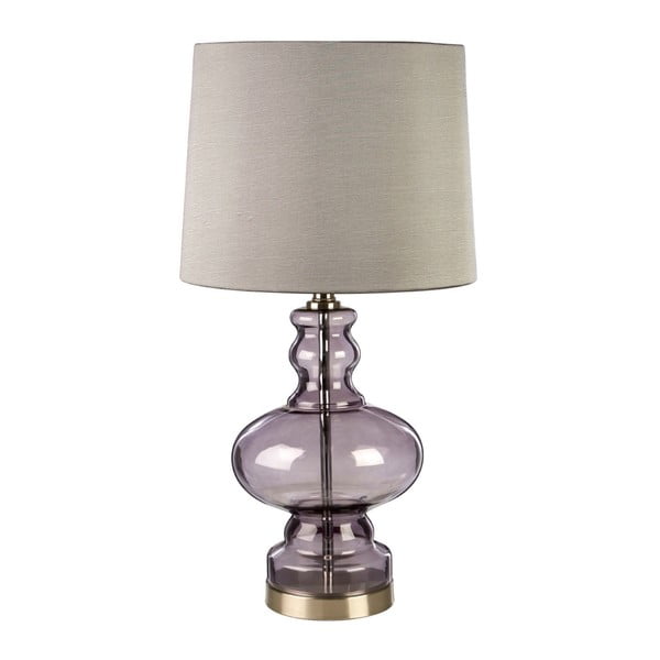 Alvin asztali lámpa selyem lámpaernyővel - Premier Housewares