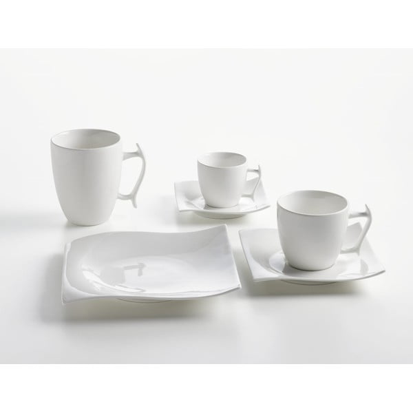 Fehér porcelán eszpresszó csésze 200 ml Motion – Maxwell & Williams-image-1