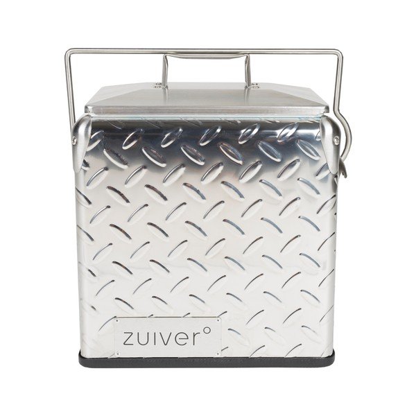 Ezüstszínű hűtődoboz 15 l Cooler Be Heavy – Zuiver