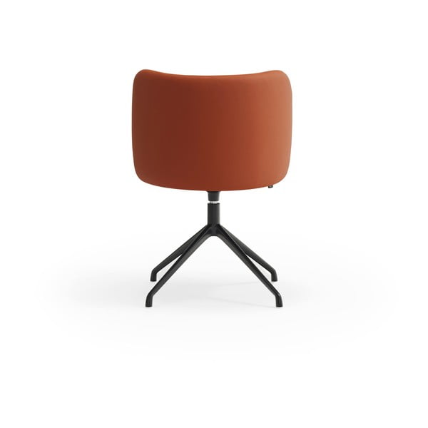 Narancssárga kárpitozott étkezőfotel Mogi – Teulat-image-4