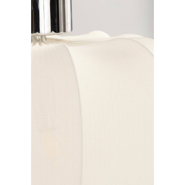 Krémszínű textil mennyezeti lámpa ø 50 cm Pion – Jotex-image-4