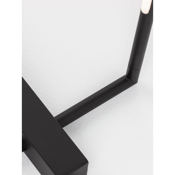 Fekete fém LED állólámpa akrilüveg búrával (magasság 140 cm) Raccio – Nova Luce-image-2