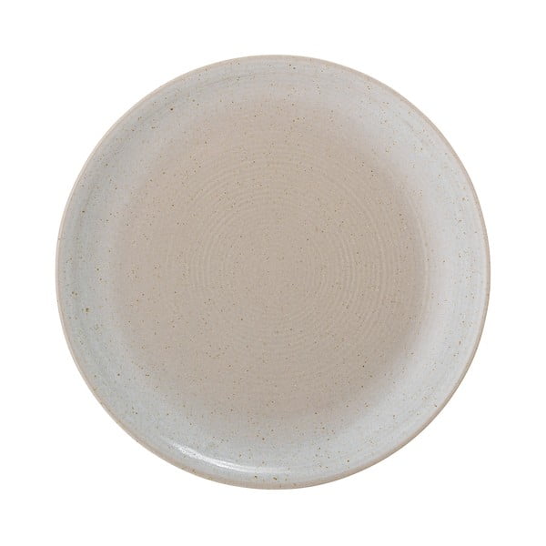 Taupe krémszínű agyagkerámia tányér, ø 21,5 cm - Bloomingville