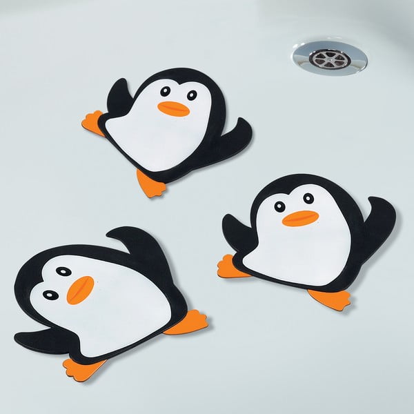 Gyerek csúszásgátló alátét szett fürdőkádba 5 db-os 11x12 cm Pingy – Spirella-image-1