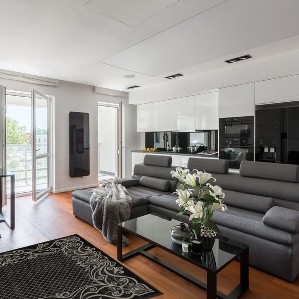 Sötétszürke szőnyeg 80x150 cm Soft – FD-image-1