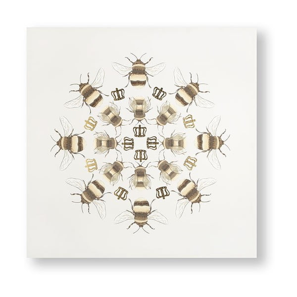 Beautiful Bees kép, 60 x 60 cm - Graham & Brown