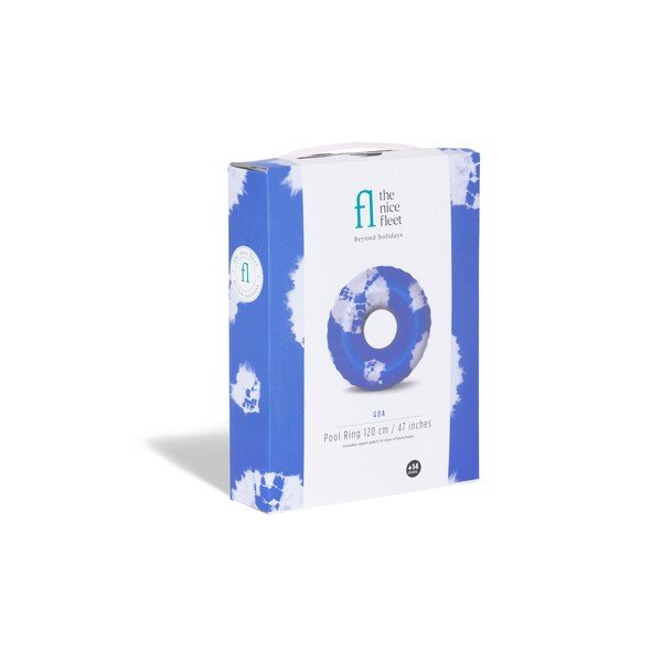 Goa kék felfújható úszógumi, ø 120 cm - The Nice Fleet-image-2