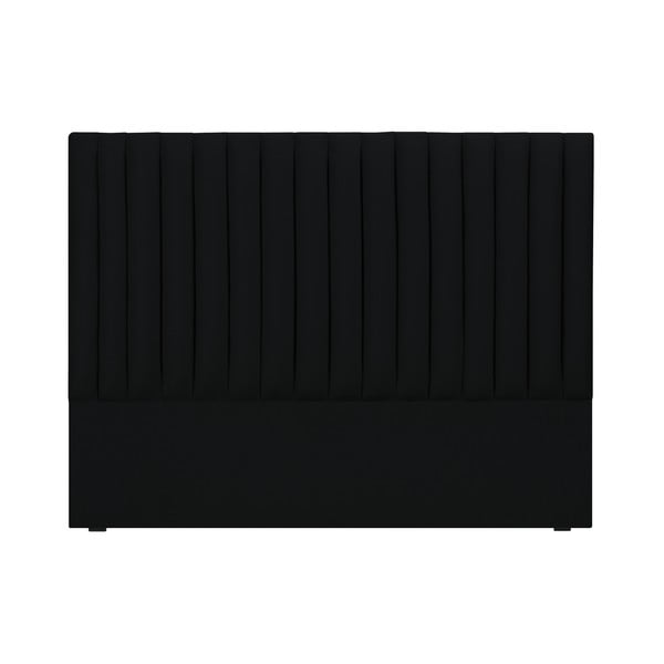NJ fekete ágytámla, 200 x 120 cm - Cosmopolitan design
